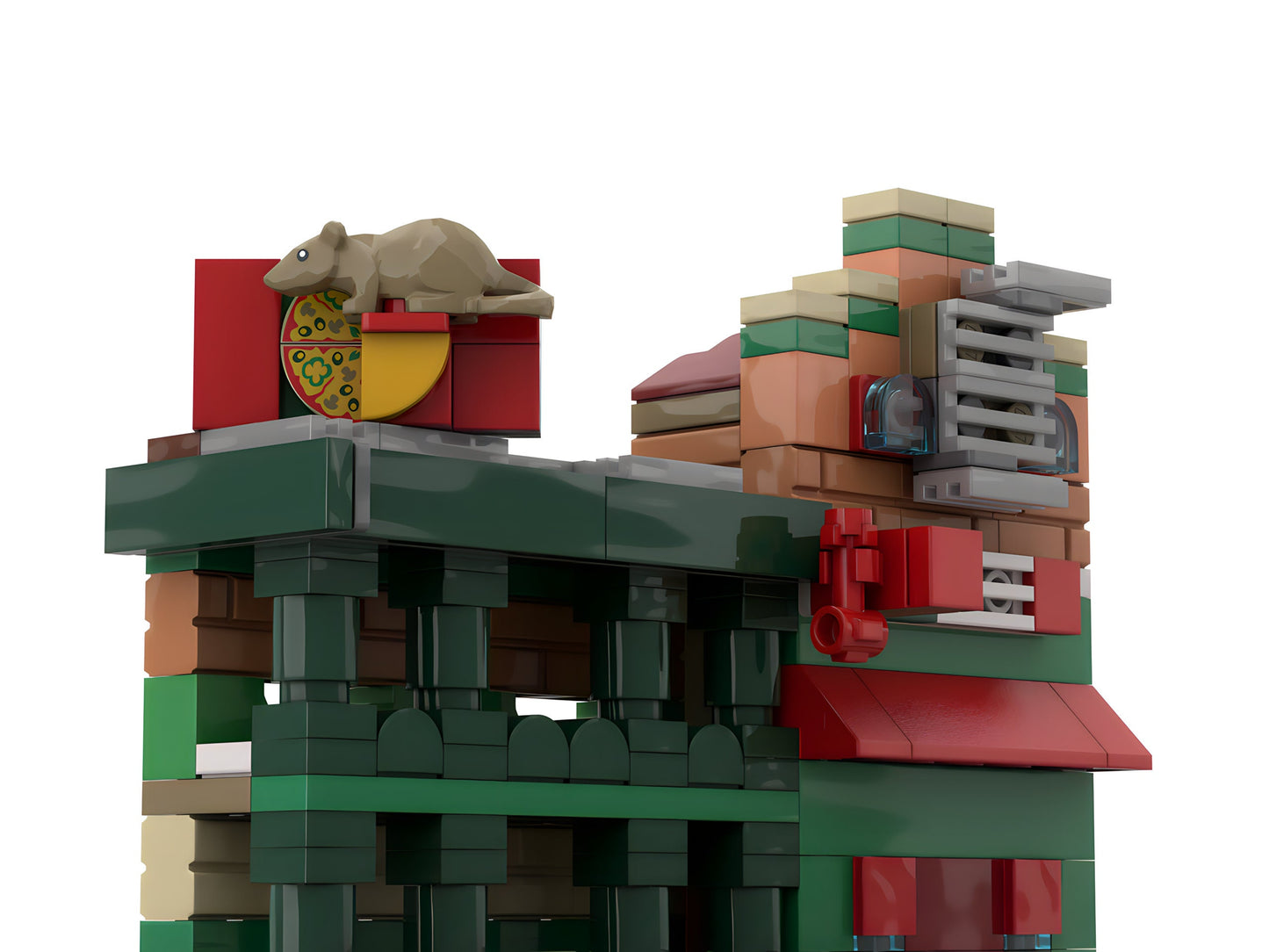 PizzeRizzo | Disney's Hollywood Studios Building Block The Muppets MOC Model