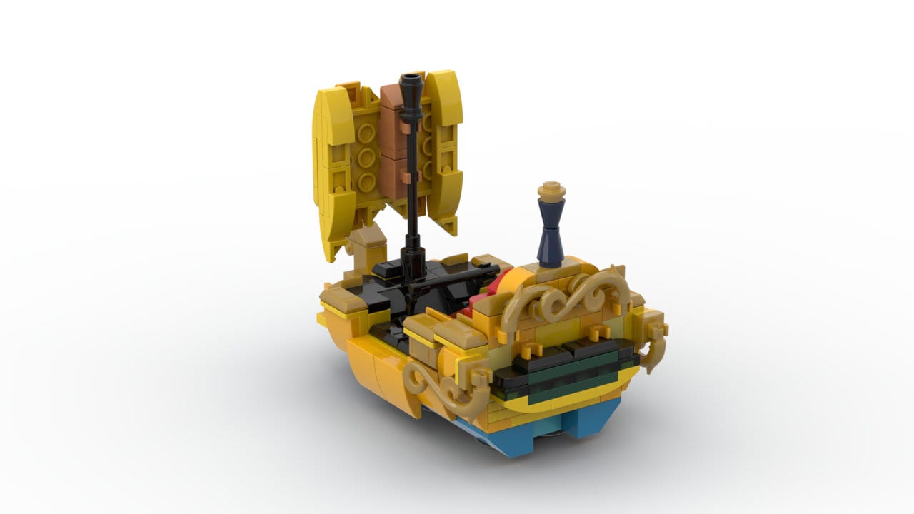 Peter Pan's Flight Pirate Galleon | Disneyland Building Block LEGO Model Kit