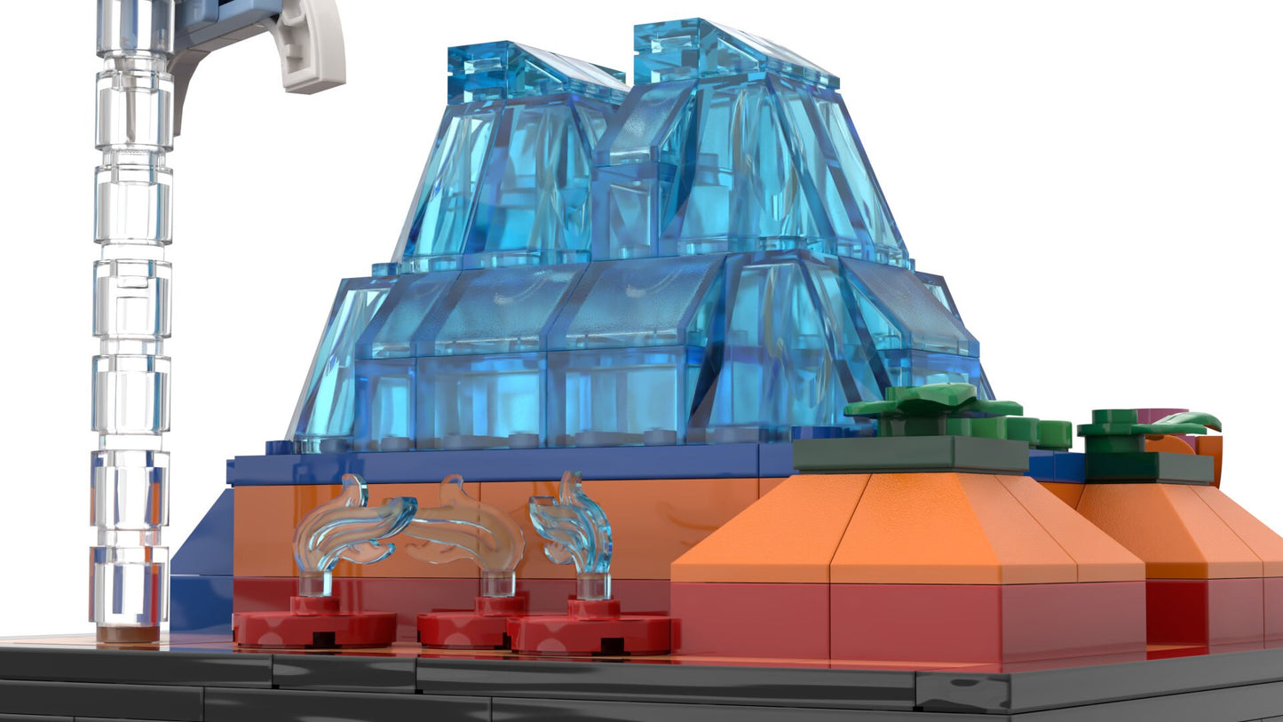 Journey into Imagination | Modular EPCOT Pavilion Building Block LEGO Model Kit