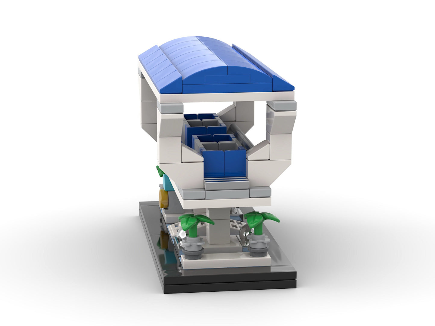 Tomorrowland Transit Authority PeopleMover | Walt Disney World Building Block LEGO Model Kit
