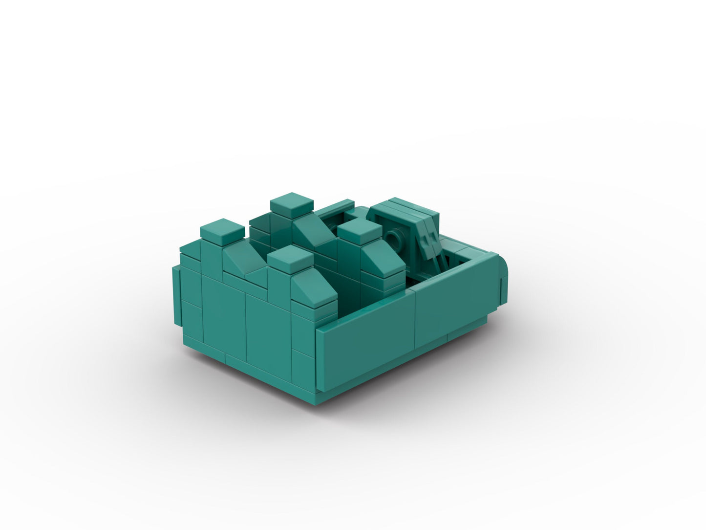 Spaceship Earth Ride Vehicle | EPCOT Building Block MOC Model