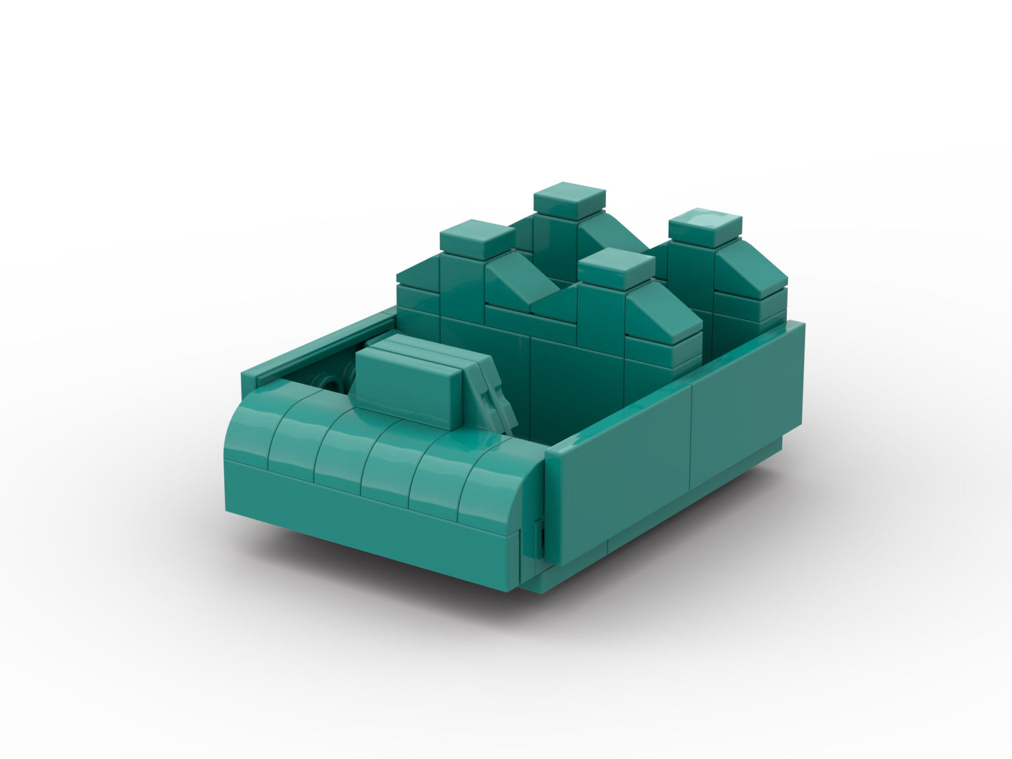 Spaceship Earth Ride Vehicle | EPCOT Building Block MOC Model