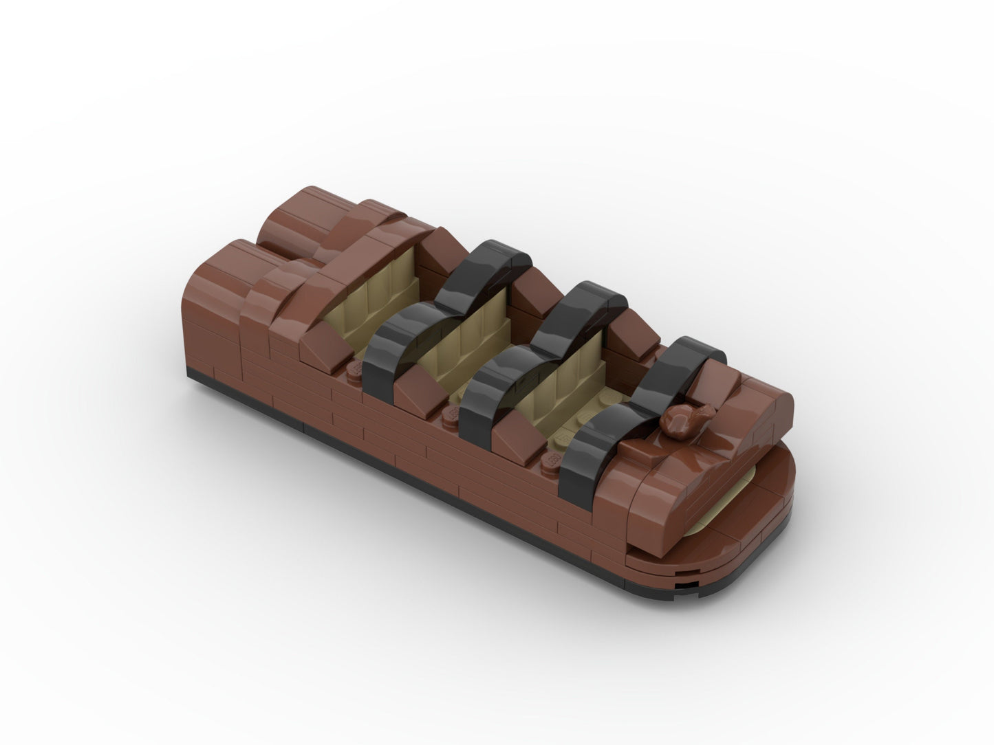 Tiana's Bayou Adventure Log | Walt Disney World Building Block MOC Model