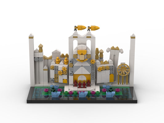 It's a Small World | Disneyland Building Block LEGO Model Kit