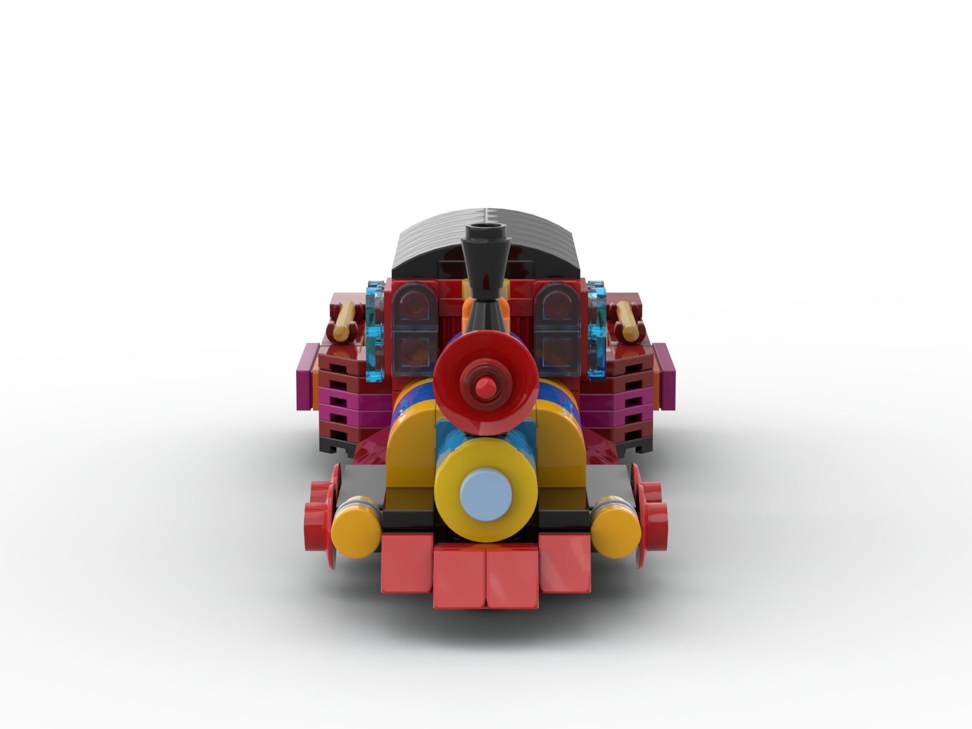 Runnamuck Railroad Train | Mickey & Minnie's Runaway Railway Building Block LEGO Disneyland Model Kit