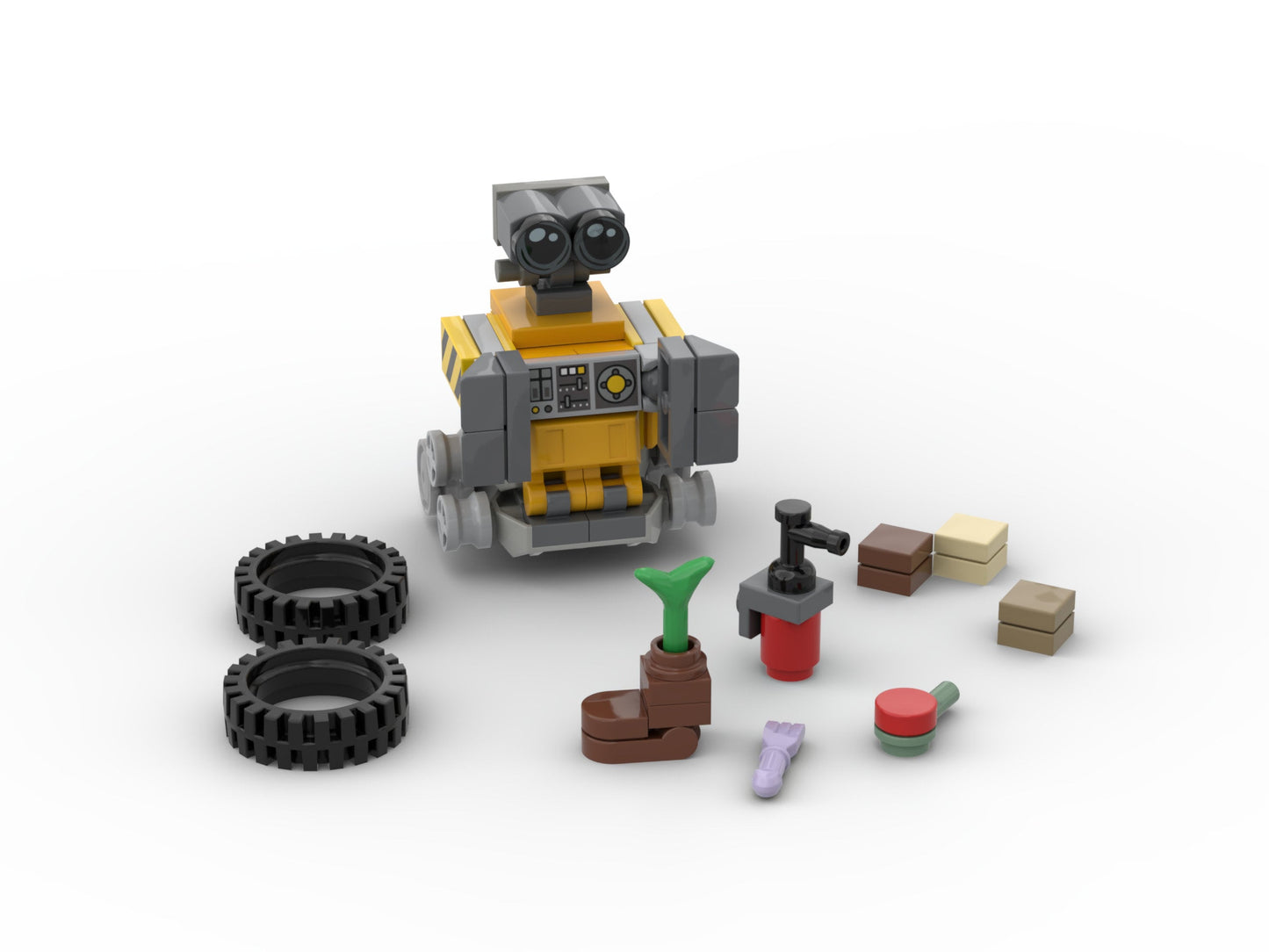 Wall•E | Pixar Building Block LEGO Model Kit
