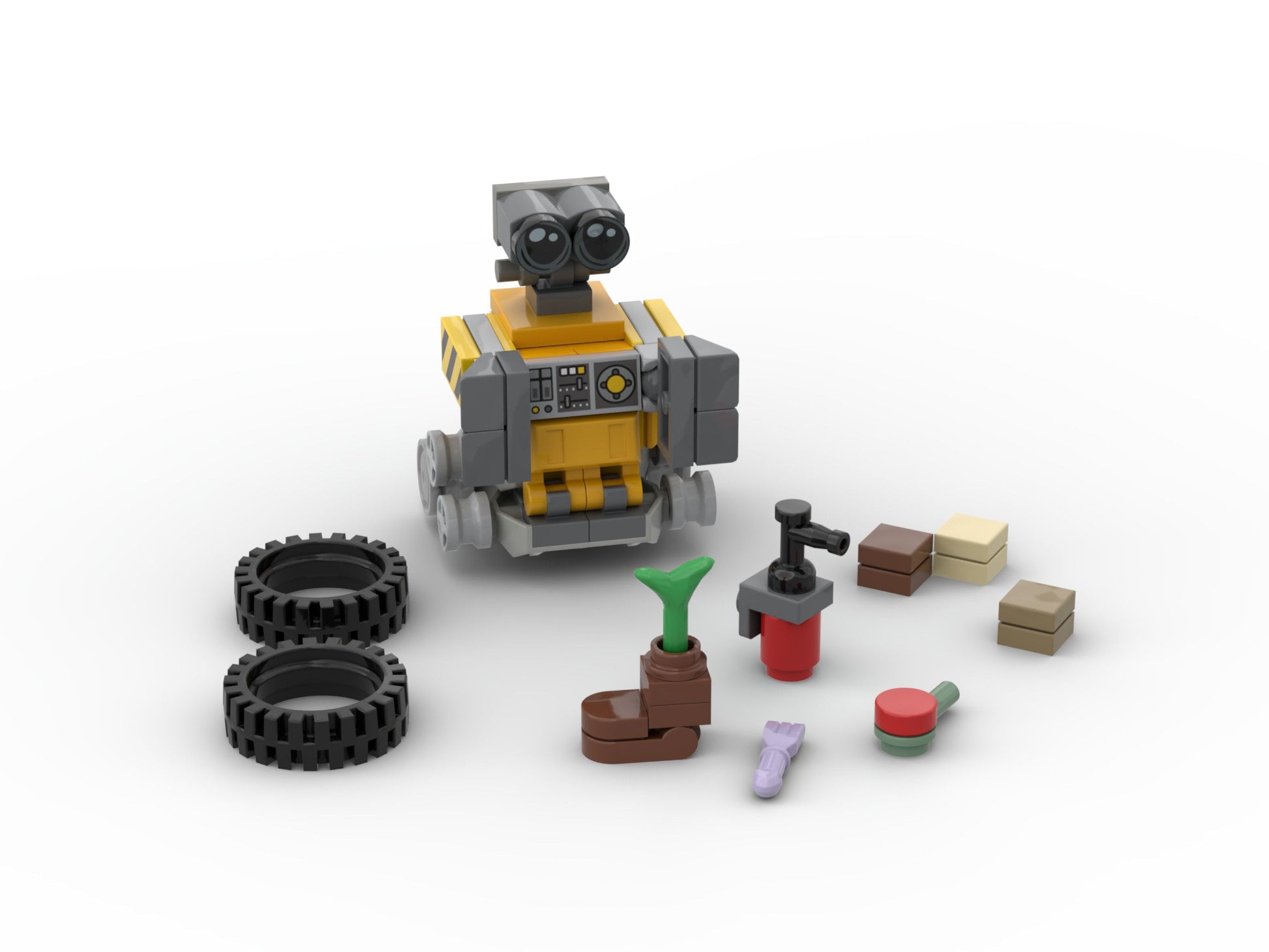 Wall•E | Pixar Building Block LEGO Model Kit