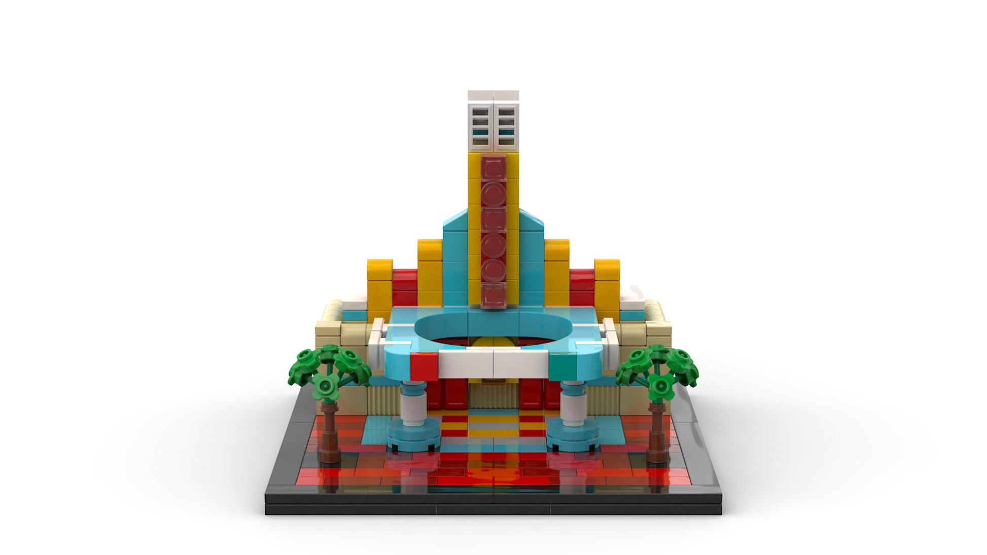 El CapiTOON Theatre | Disneyland Building Block MOC Model