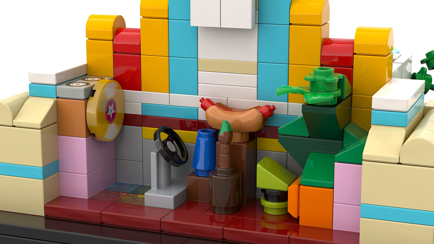 El CapiTOON Theatre | Disneyland Building Block MOC Model