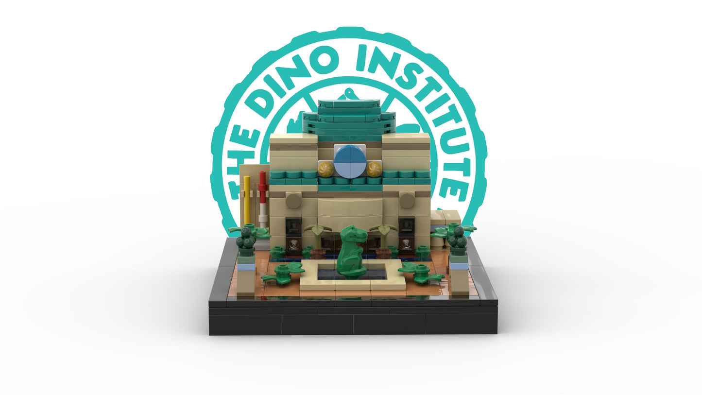 The Dino Institute | Animal Kingdom Building Block LEGO Model Kit