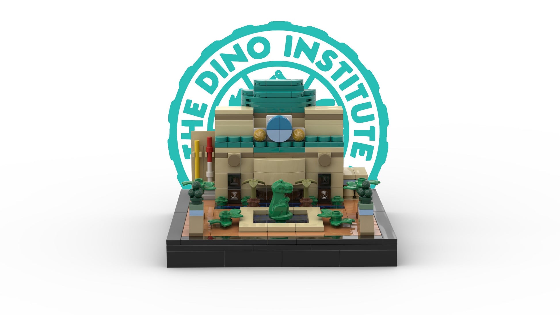 The Dino Institute | Animal Kingdom Building Block LEGO Model Kit