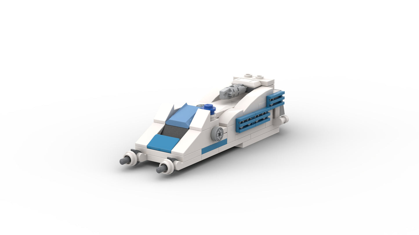 Starspeeder 3000 | Star Tours Building Block LEGO Model Kit