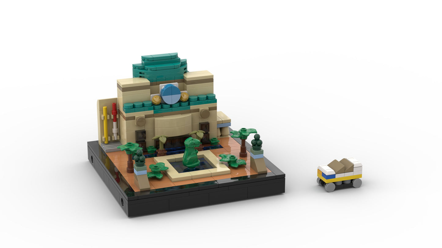 The Dino Institute | Animal Kingdom Building Block LEGO Model Kit