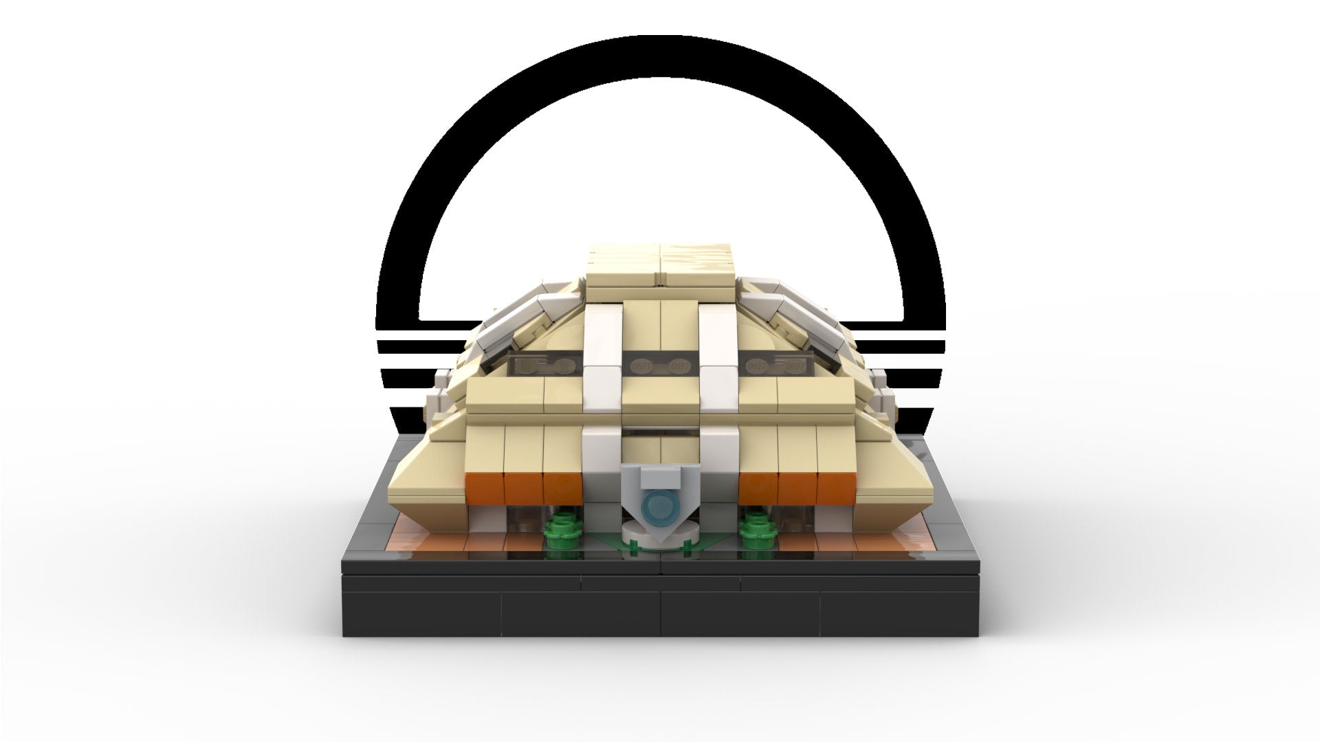 Horizons | Modular EPCOT Center Pavilion Building Block LEGO Model Kit