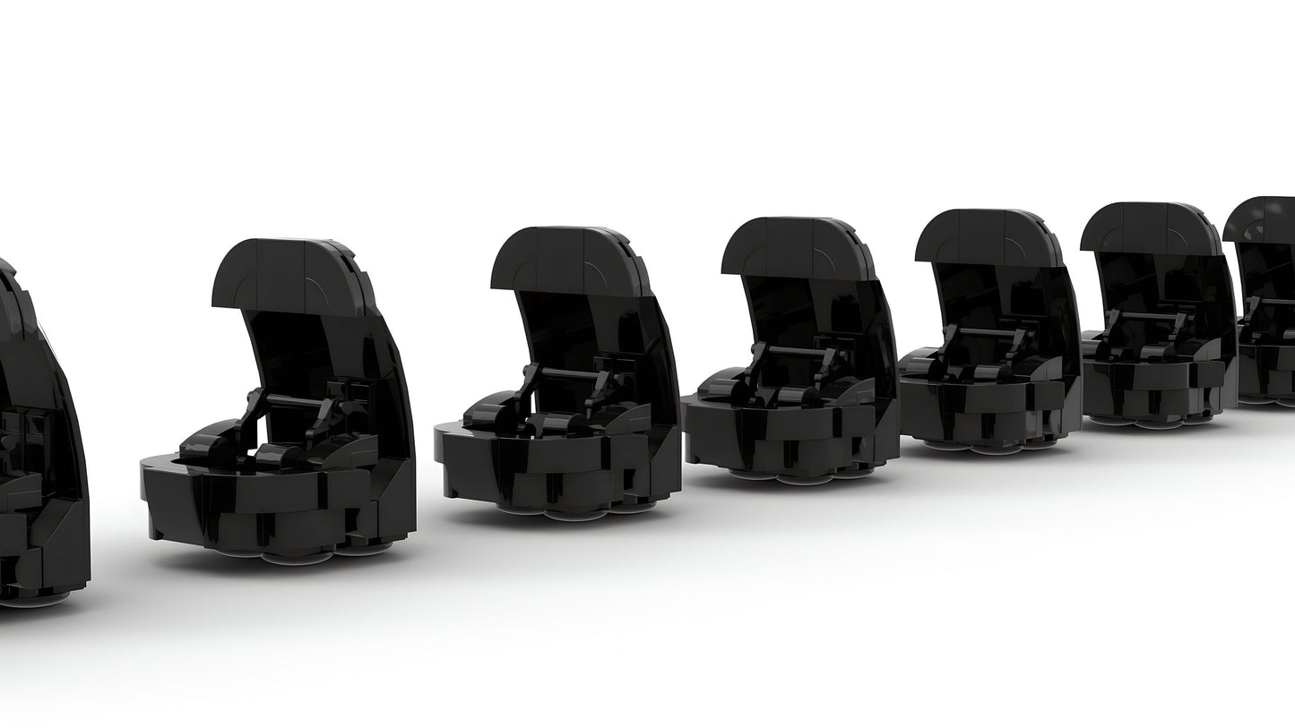 Doom Buggy | Haunted Mansion Disneyland Building Block LEGO Model Kit