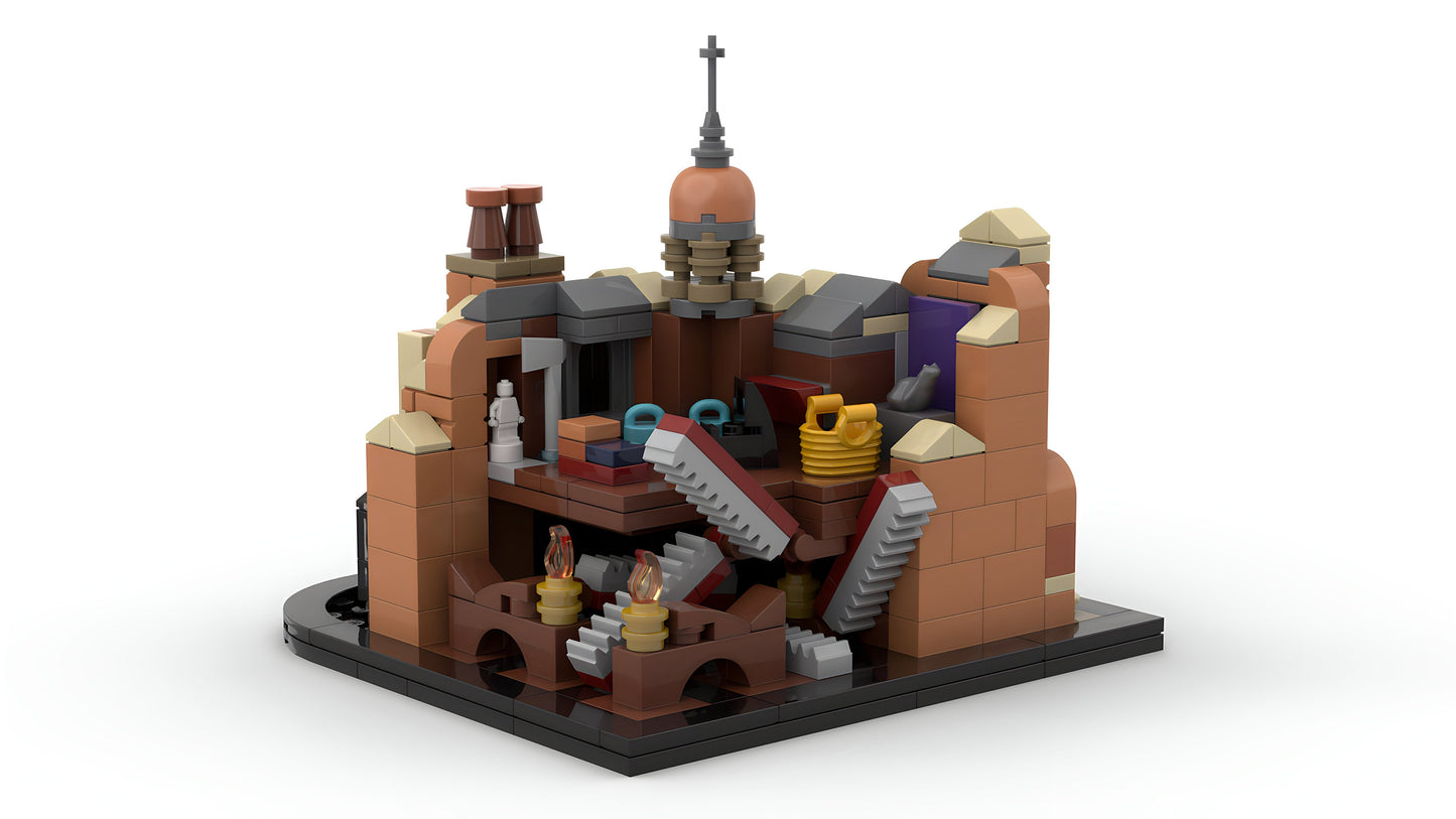 The Haunted Mansion | Walt Disney World Building Block LEGO Model Kit