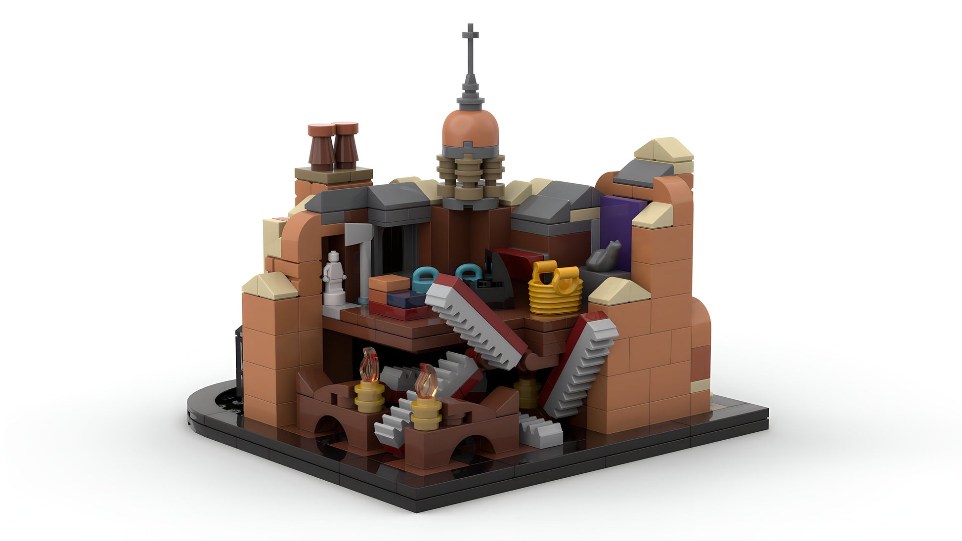 The Haunted Mansion | Walt Disney World Building Block LEGO Model Kit