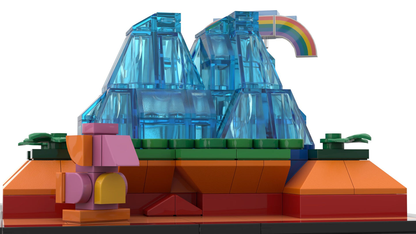 Journey into Imagination | Modular EPCOT Pavilion Building Block LEGO Model Kit