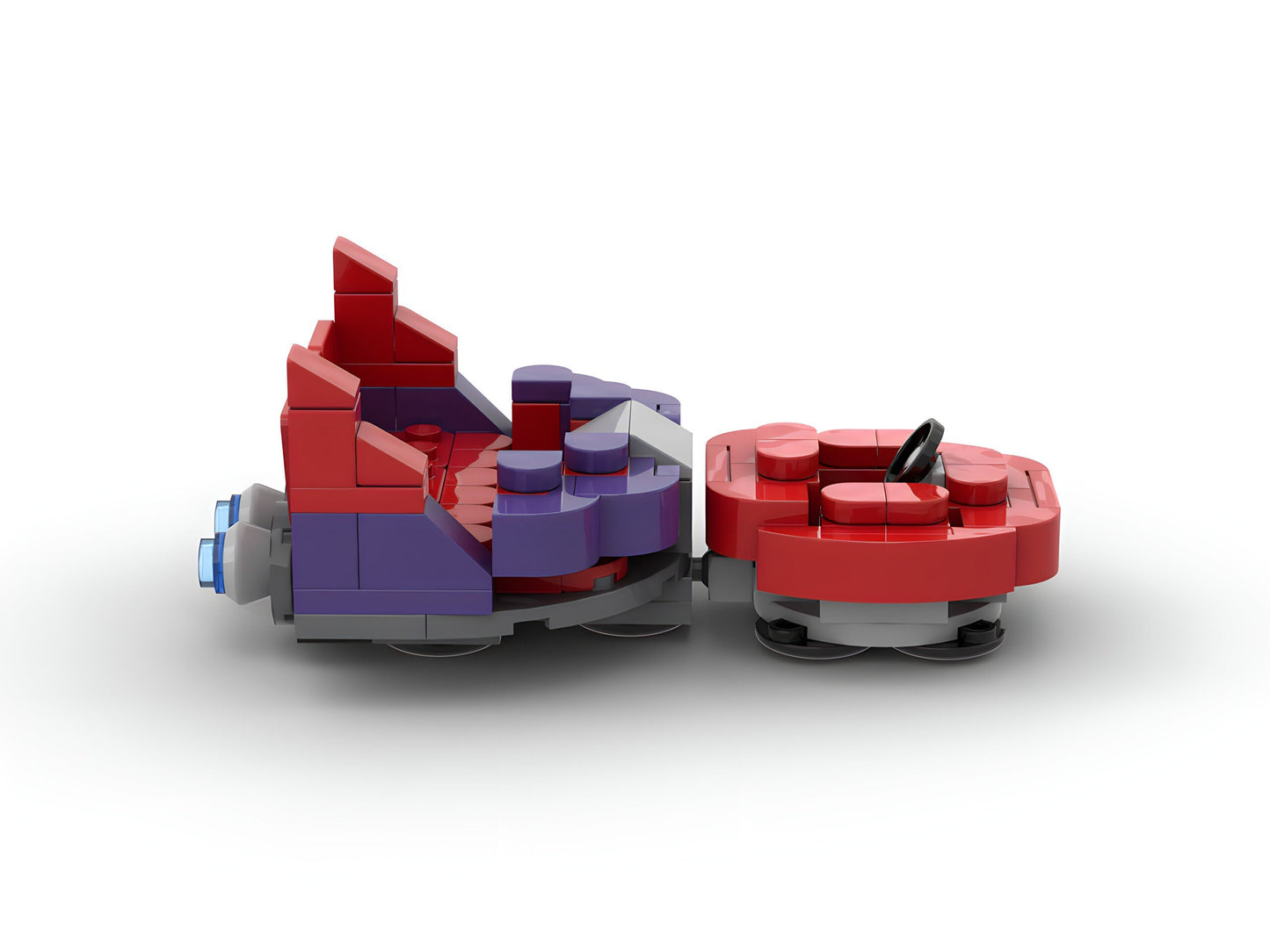 The Happy Ride with Baymax Nursebot Vehicle | Tokyo Disneyland Building Block LEGO Model Kit