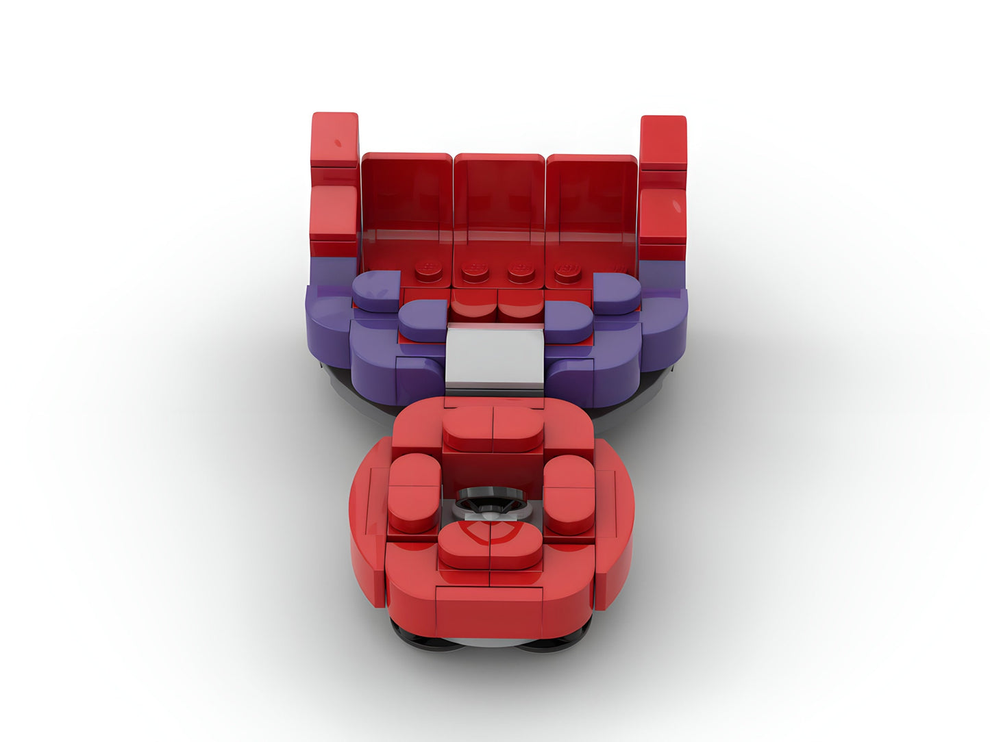 The Happy Ride with Baymax Nursebot Vehicle | Tokyo Disneyland Building Block LEGO Model Kit
