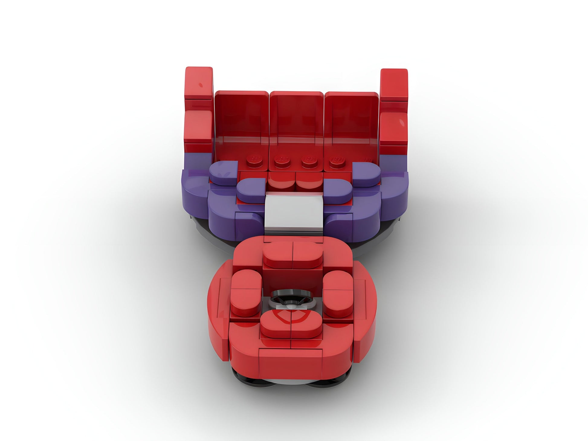 The Happy Ride with Baymax Nursebot Vehicle | Tokyo Disneyland Building Block LEGO Model Kit