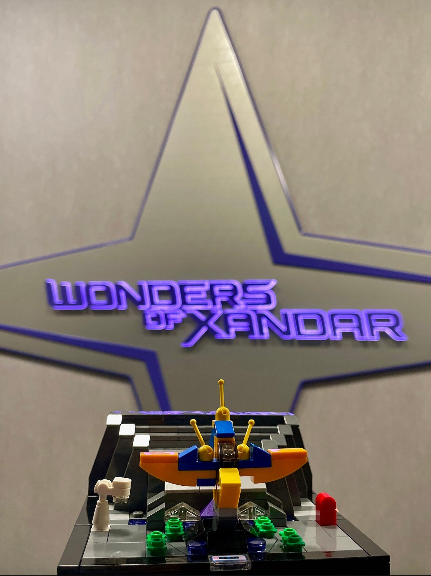 Guardians of the Galaxy: Cosmic Rewind | Modular EPCOT Pavilion Building Block LEGO Model Kit