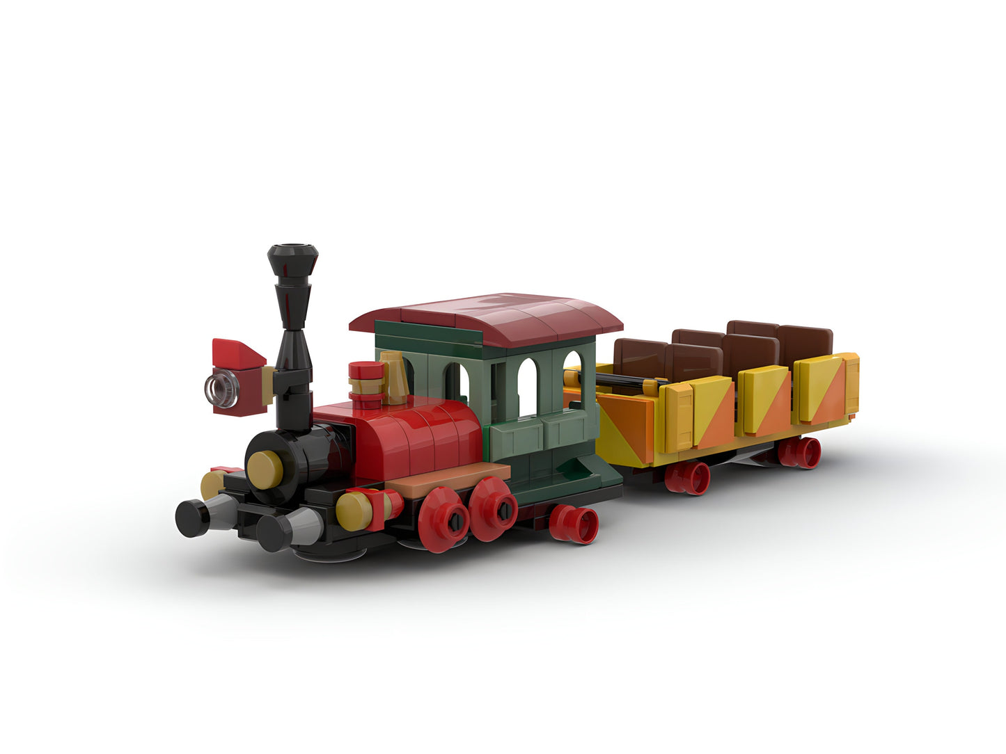 Big Thunder Mountain Railroad Train | Disneyland Building Block LEGO Model Kit