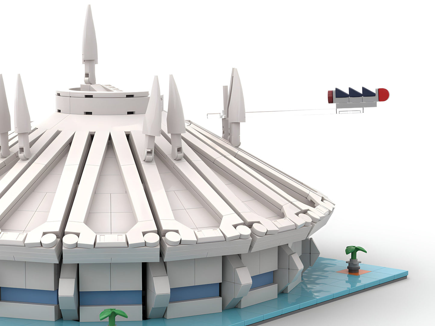Space Mountain | Walt Disney World Building Block LEGO Model Kit