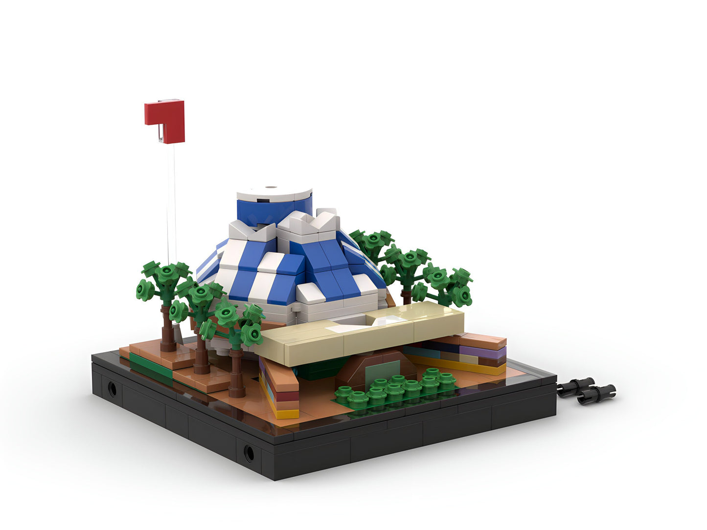 The Land | Modular EPCOT Pavilion Building Block LEGO Model Kit