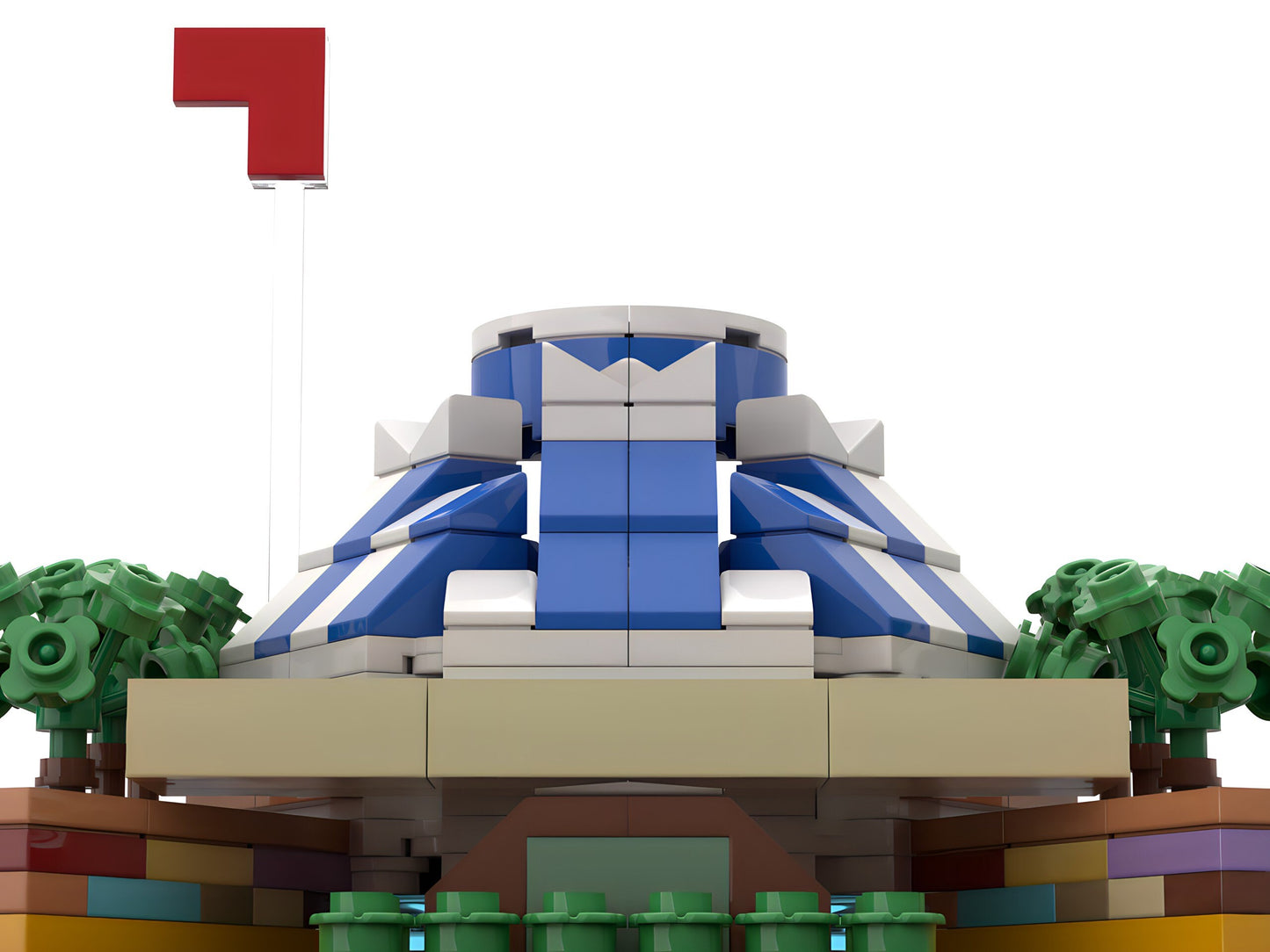 The Land | Modular EPCOT Pavilion Building Block LEGO Model Kit