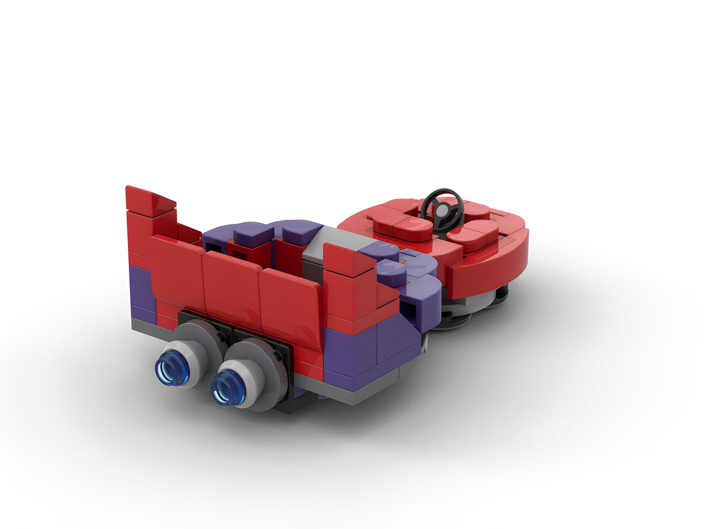 The Happy Ride with Baymax Nursebot Vehicle | Tokyo Disneyland Building Block LEGO Model Kit