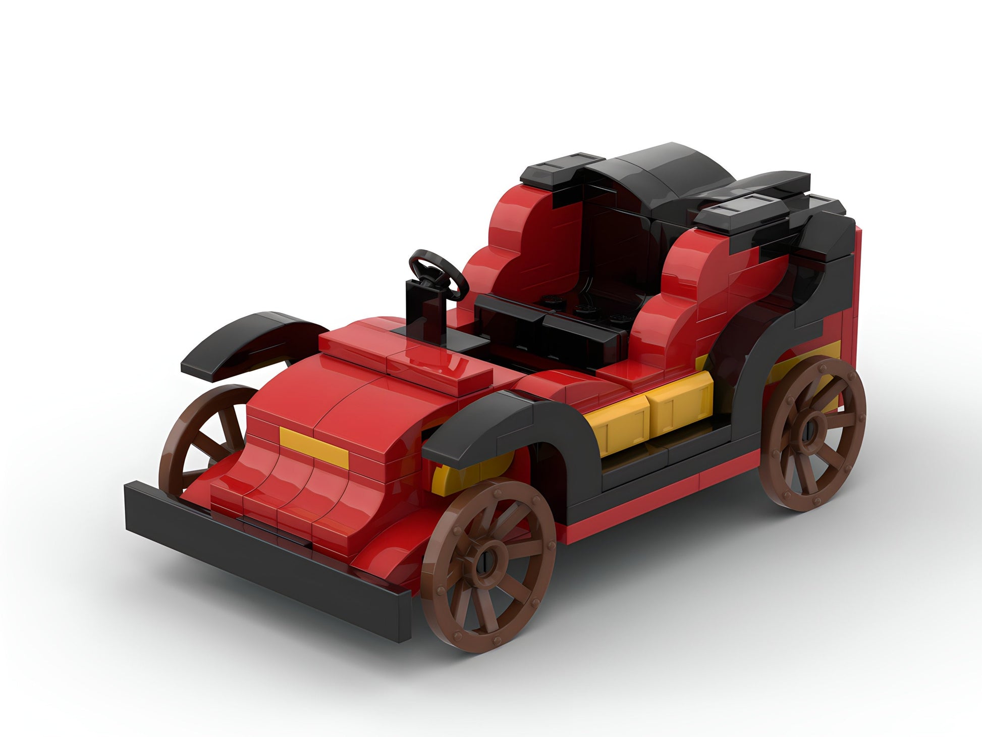 Mr. Toad's Wild Ride Motorcar | Disneyland Building Block LEGO Model Kit