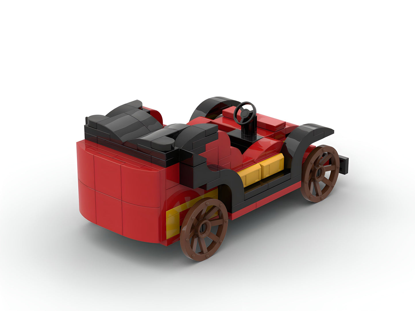 Mr. Toad's Wild Ride Motorcar | Disneyland Building Block LEGO Model Kit