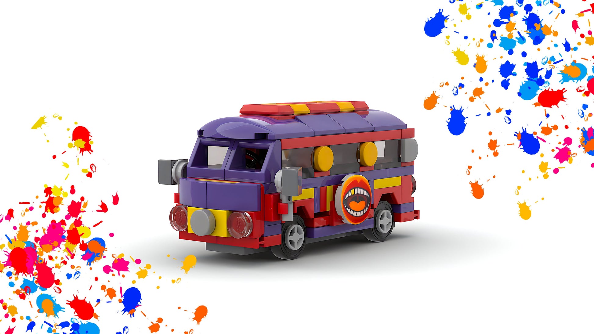 The Electric Mayhem Van | Muppets Mayhem Building Block LEGO Model Kit