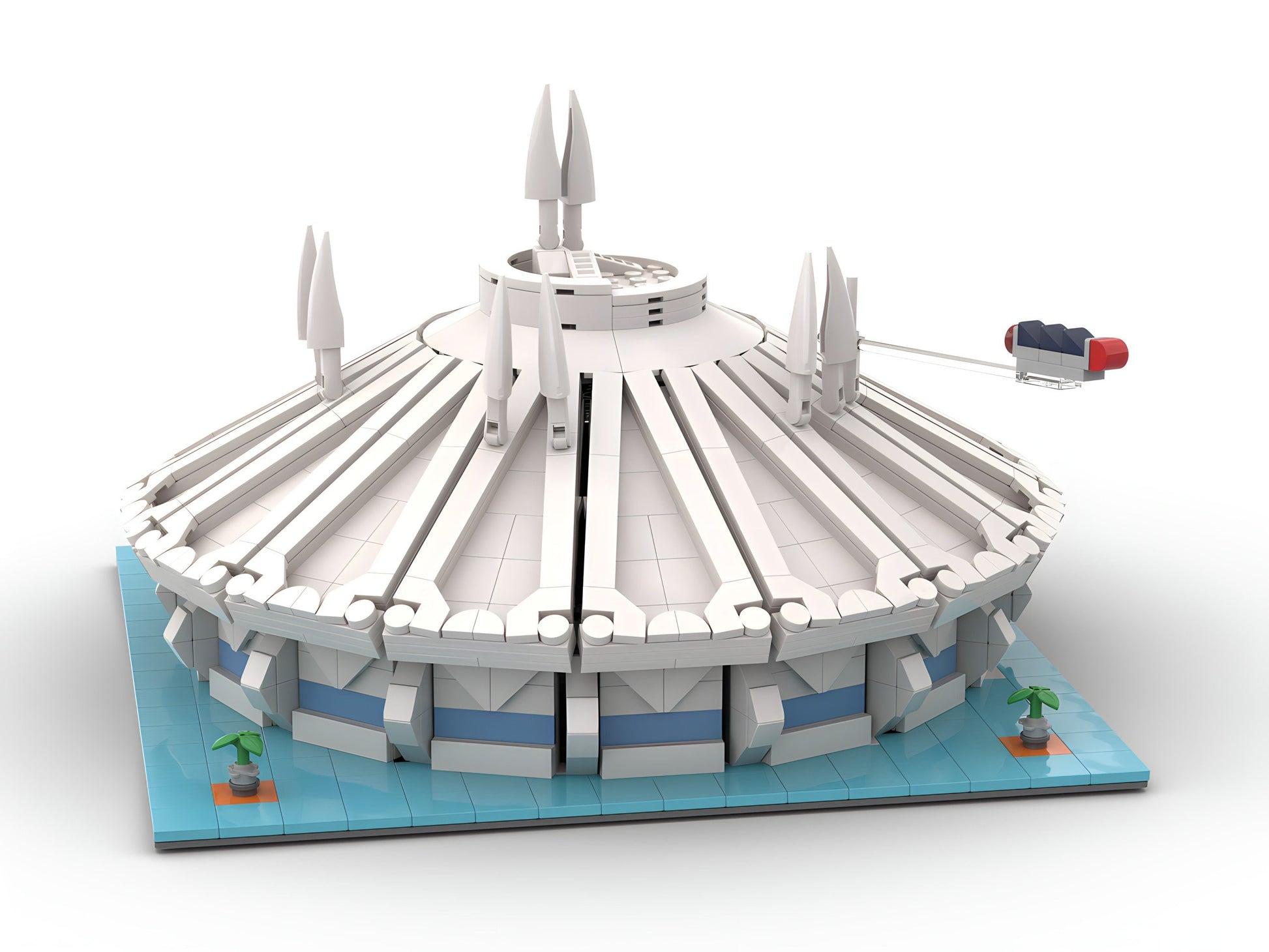 Space Mountain | Walt Disney World Building Block LEGO Model Kit