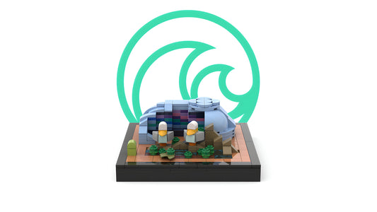 The Seas | Modular EPCOT Pavilion Building Block LEGO Model Kit