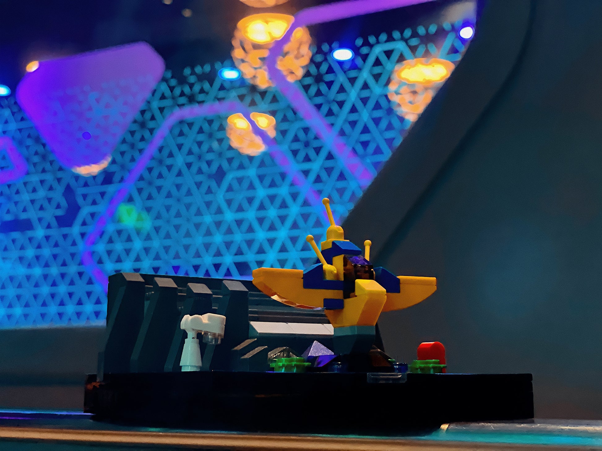 Guardians of the Galaxy: Cosmic Rewind | Modular EPCOT Pavilion Building Block LEGO Model Kit