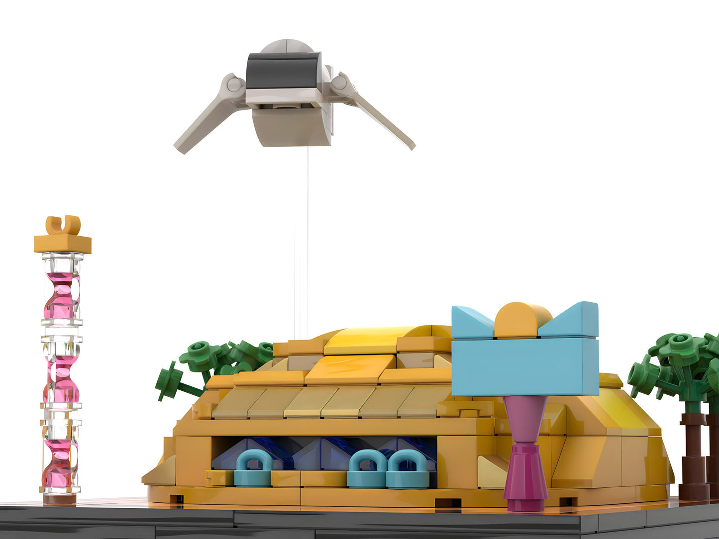 Wonders of Life | Modular EPCOT Center Pavilion Building Block MOC Model