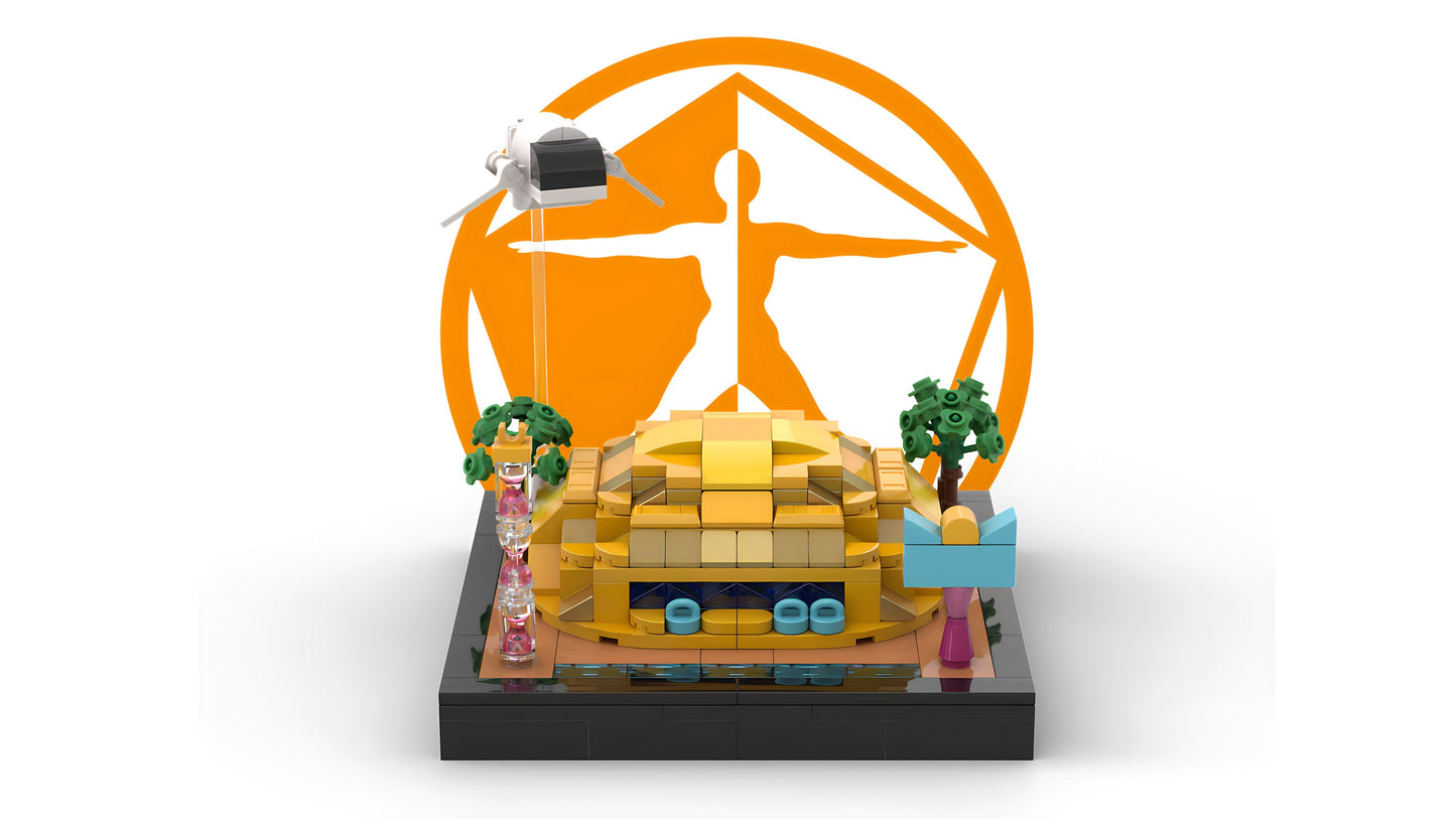 Wonders of Life | Modular EPCOT Center Pavilion Building Block MOC Model