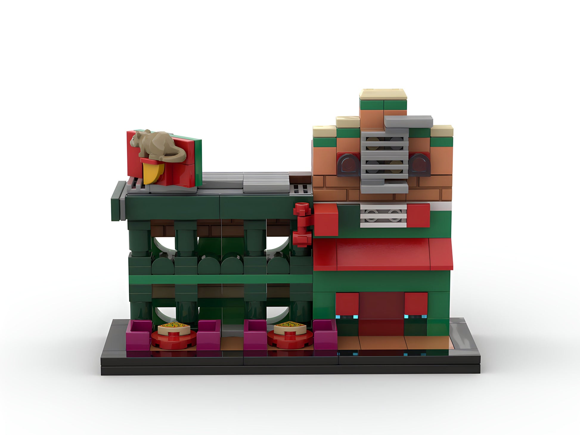 PizzeRizzo | Disney's Hollywood Studios Building Block The Muppets MOC Model