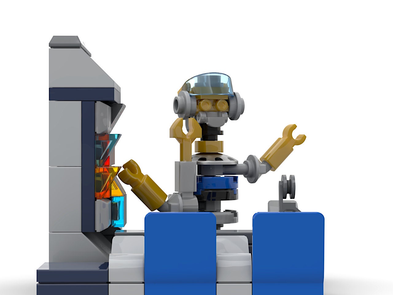 RX-24 | Star Tours Vignette Disneyland Building Block LEGO Model Kit