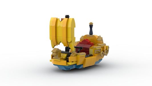 Peter Pan's Flight Pirate Galleon | Disneyland Building Block LEGO Model Kit