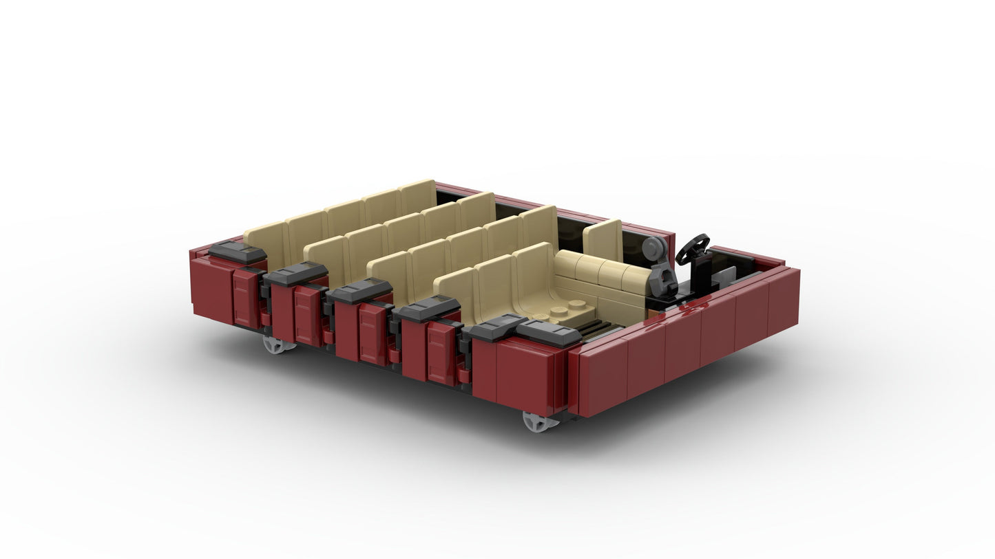 The Great Movie Ride Moving Theatre | MGM Studios Building Block LEGO Model Kit