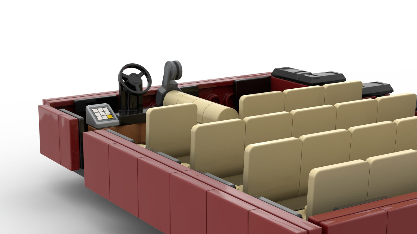 The Great Movie Ride Moving Theatre | MGM Studios Building Block LEGO Model Kit