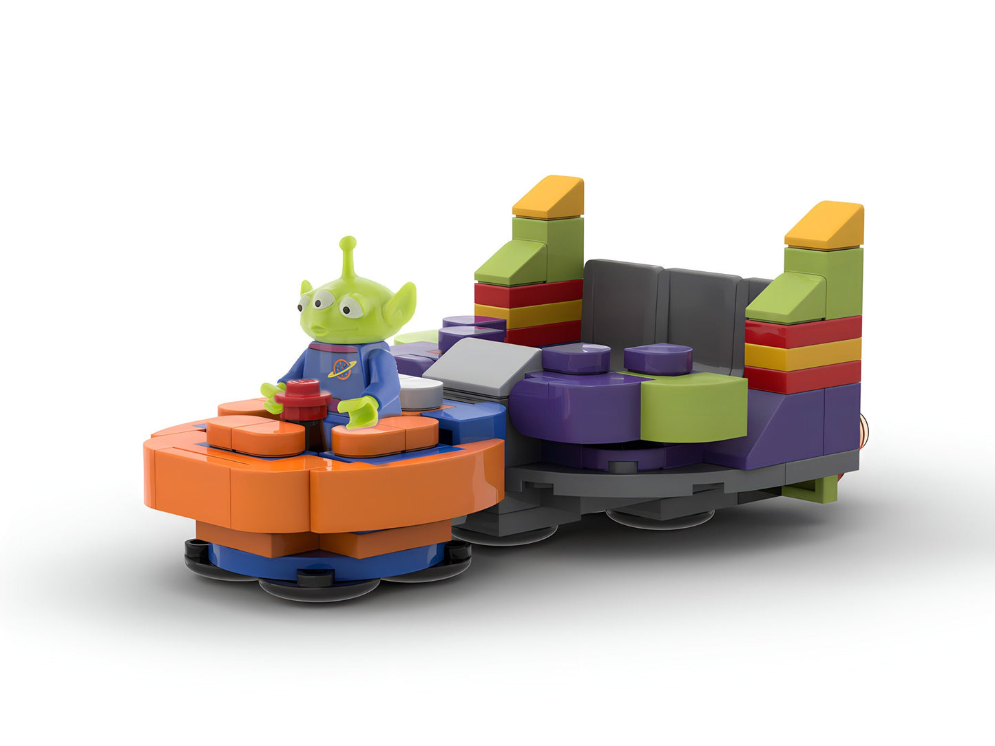 Alien Swirling Saucers | Toy Story Land Building Block LEGO Walt Disney World Model Kit